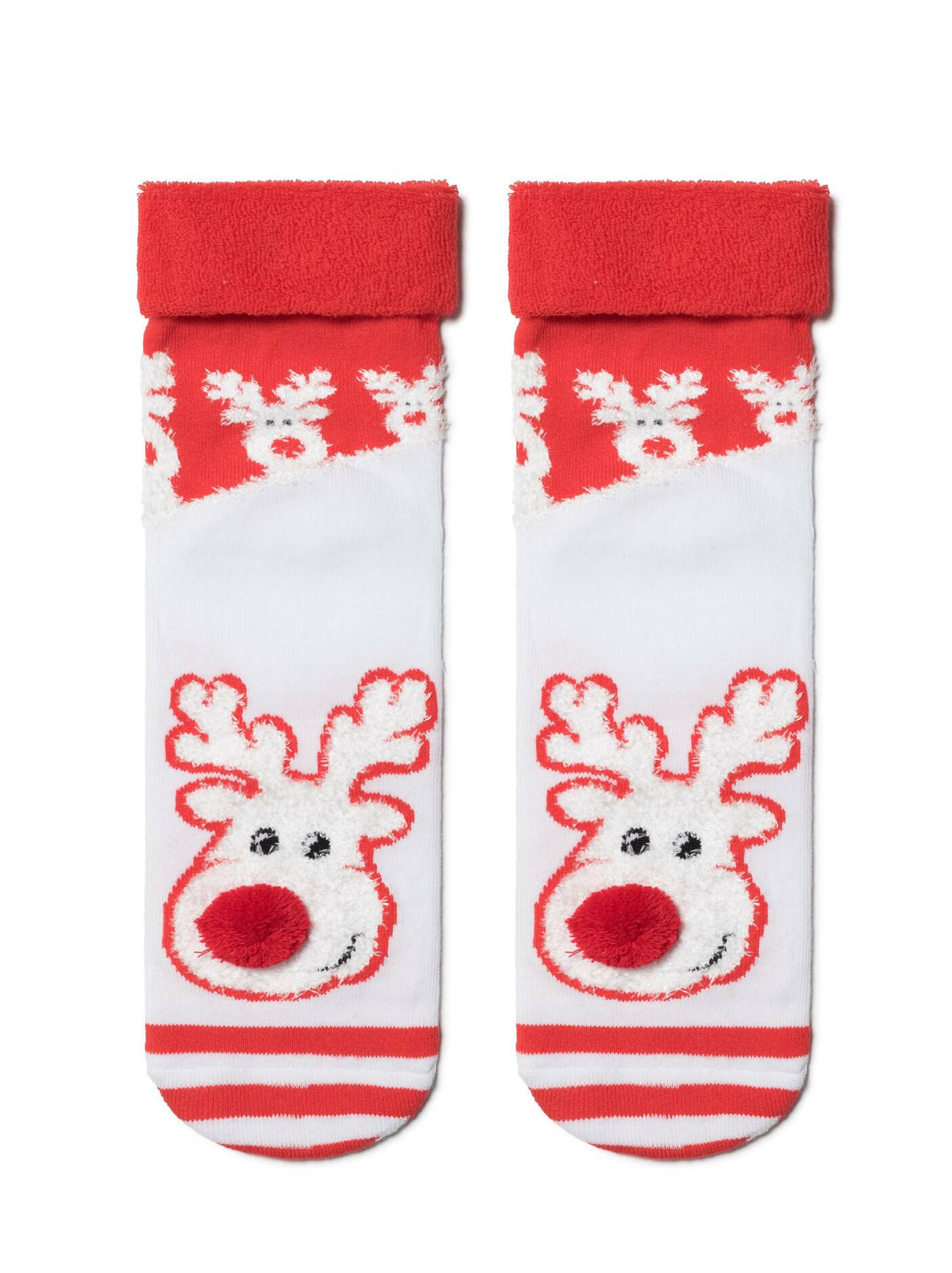 Christmas socks Rudolph with terry foot and lapel - Official online ...