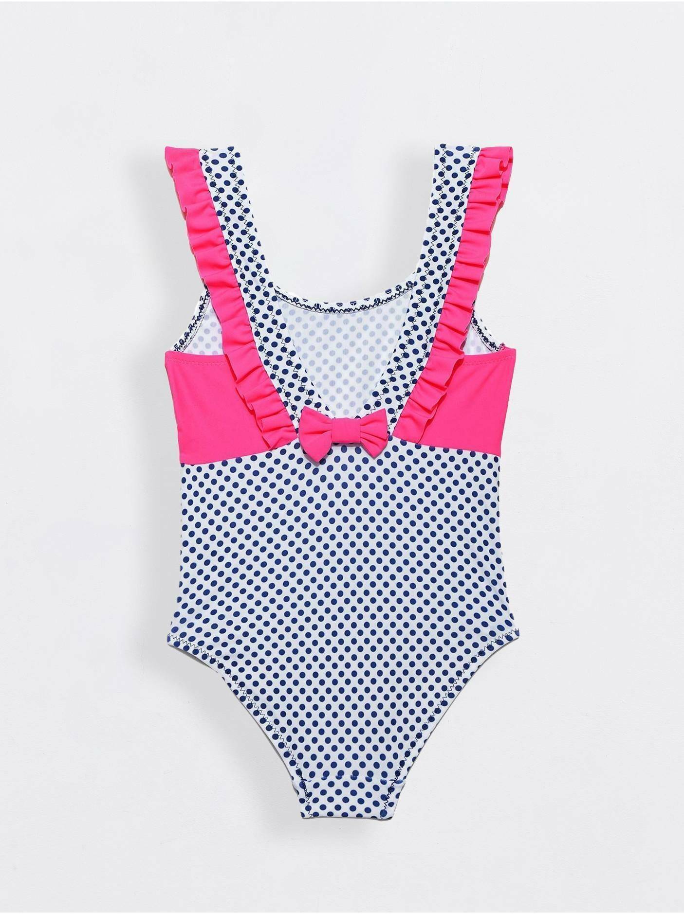 One-piece swimsuit with small polka dots FUN BUBBLE - Official online ...