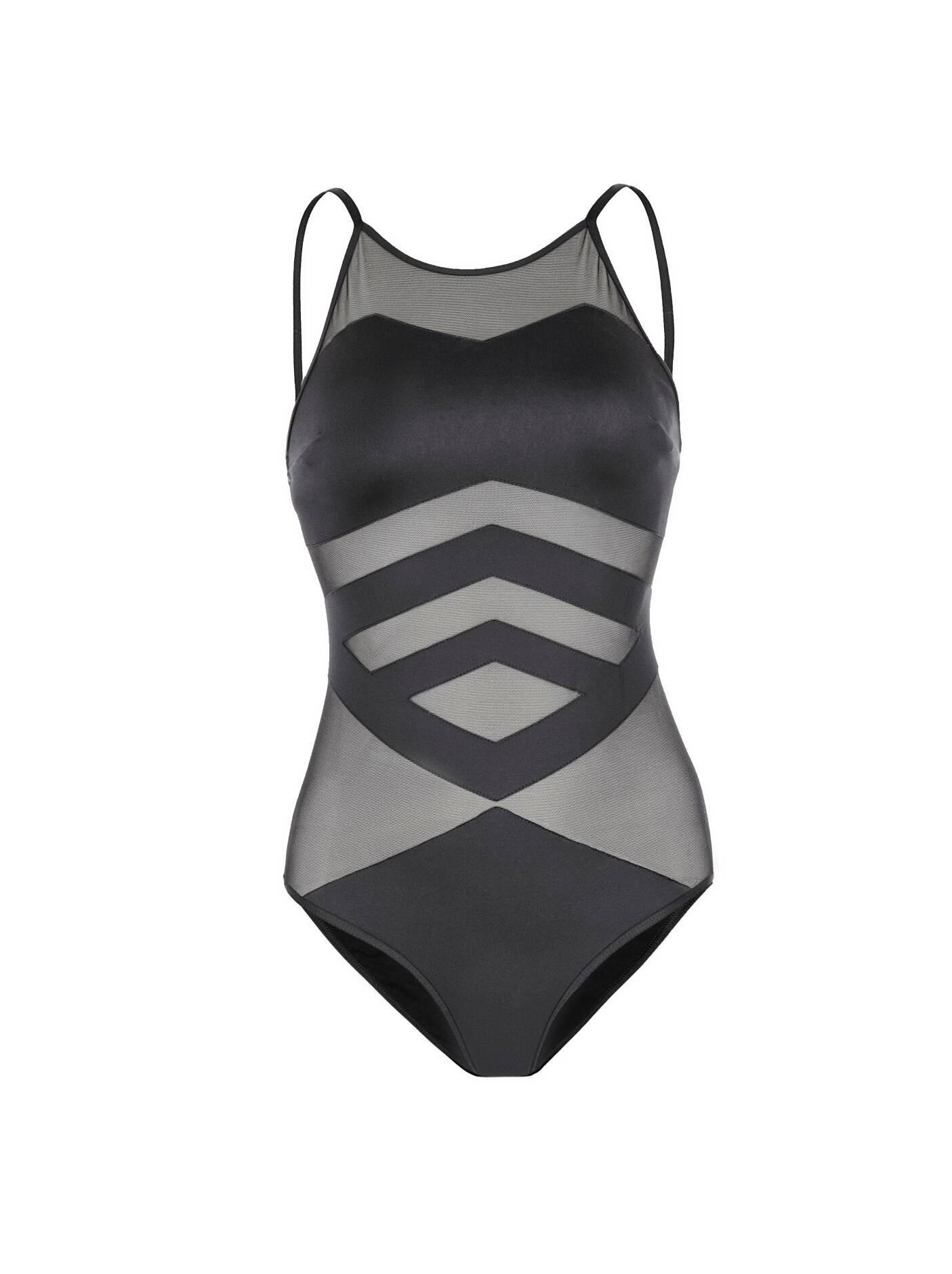 One piece swimsuit with mesh LILIANA - Official online store Conte
