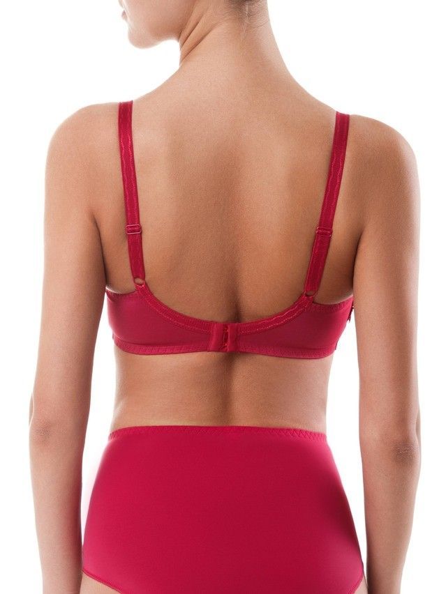 Bra CONTE ELEGANT VOILE RB5025, s.75C, crimson - 3