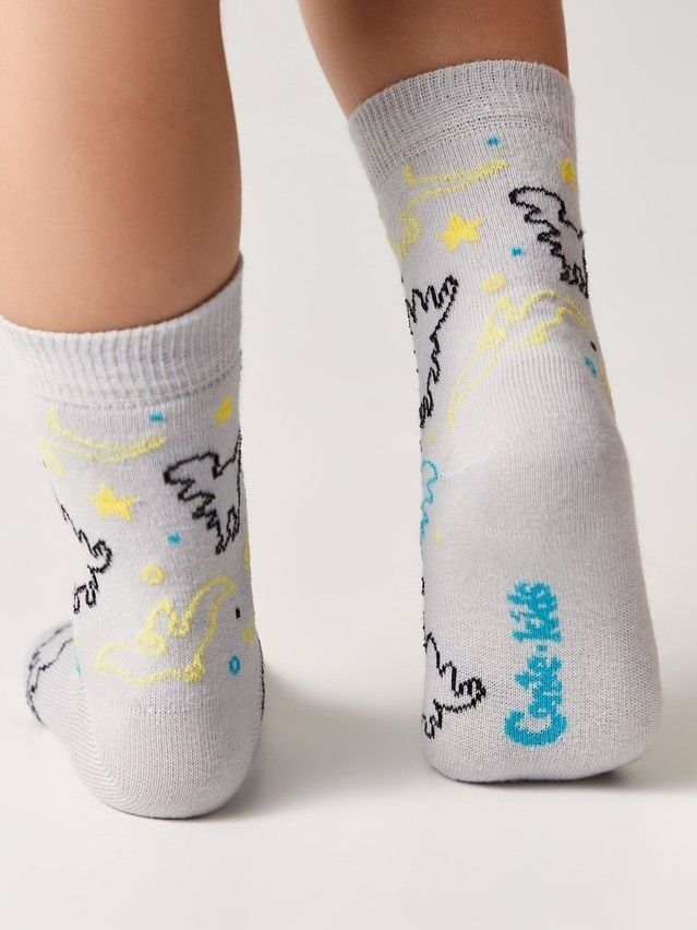 Children's socks CONTE-KIDS TIP-TOP, s.18-20, 622 light grey - 2