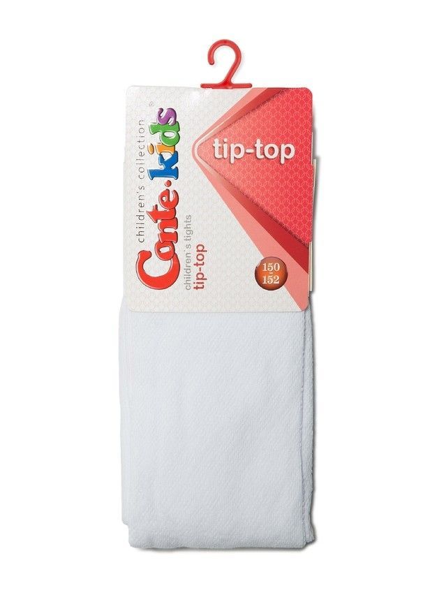 Children's tights CONTE-KIDS TIP-TOP, s.140-146 (22),365 white - 2