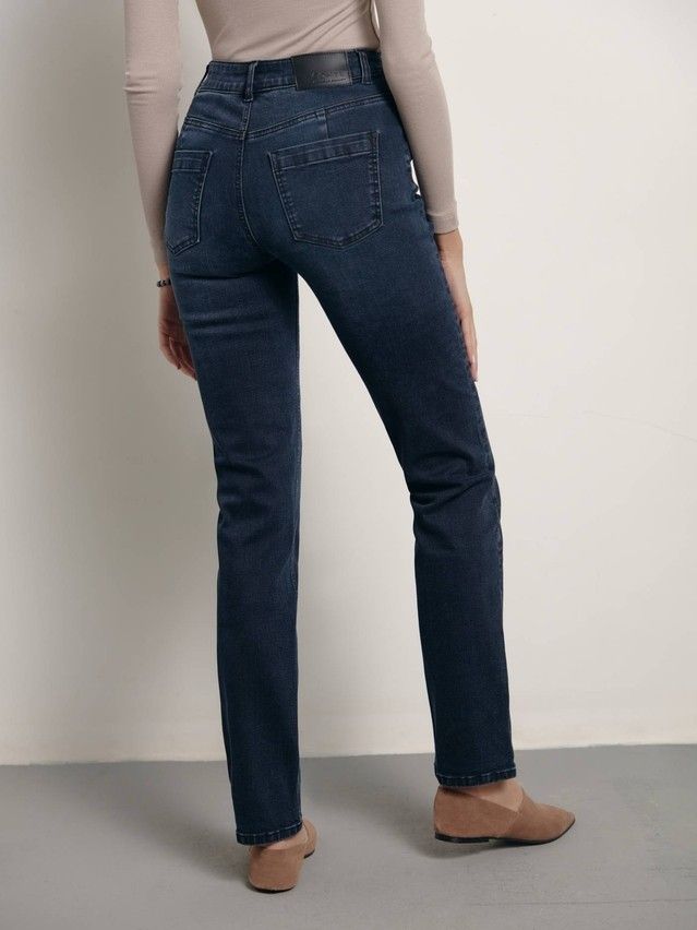 Denim trousers CONTE ELEGANT CON-377, s.170-102, blue black - 3