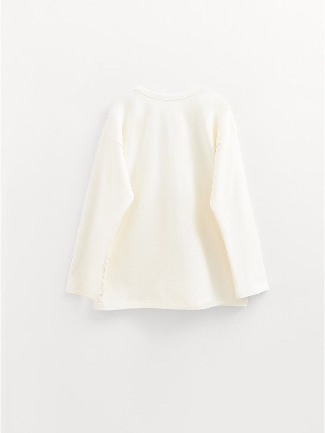 Women's polo neck shirt CONTE ELEGANT LD 3142, s.170-84, off-white - 2