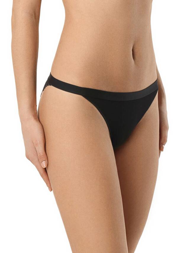 Panties for women MODERNISTA LTA 993 (packed on mini-hanger),s.90, black - 1