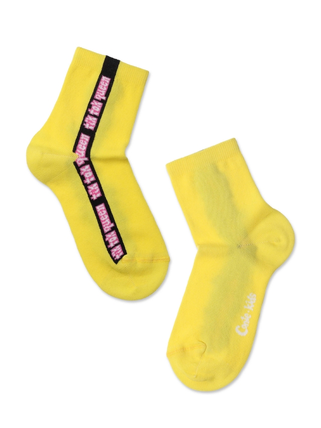 Children's socks CONTE-KIDS TIP-TOP, s.22, 583 yellow - 1