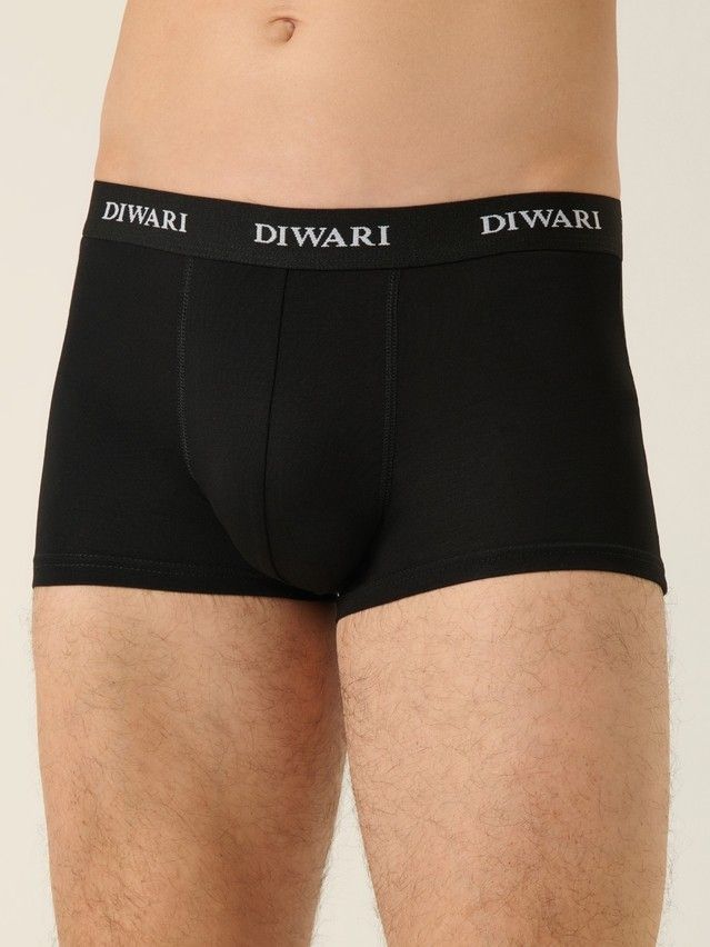 Men's underpants DiWaRi BASIC MEN MSH 2147, s.78,82, black - 4