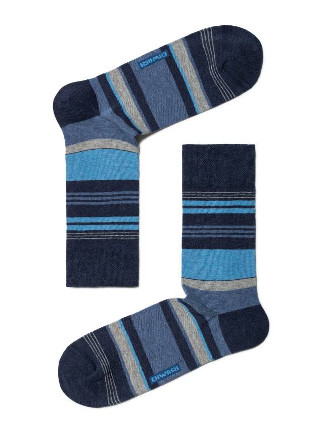 Men's socks HAPPY 15С-23SP, rives. 40-41, 129 jeans - 1