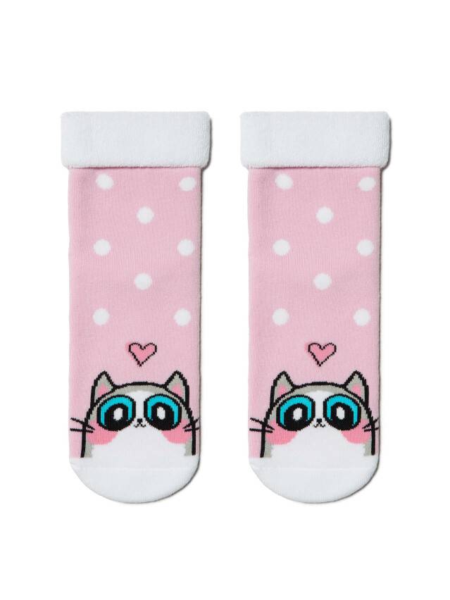 Children's socks CONTE-KIDS SOF-TIKI, s.30-32, 434 light pink - 1