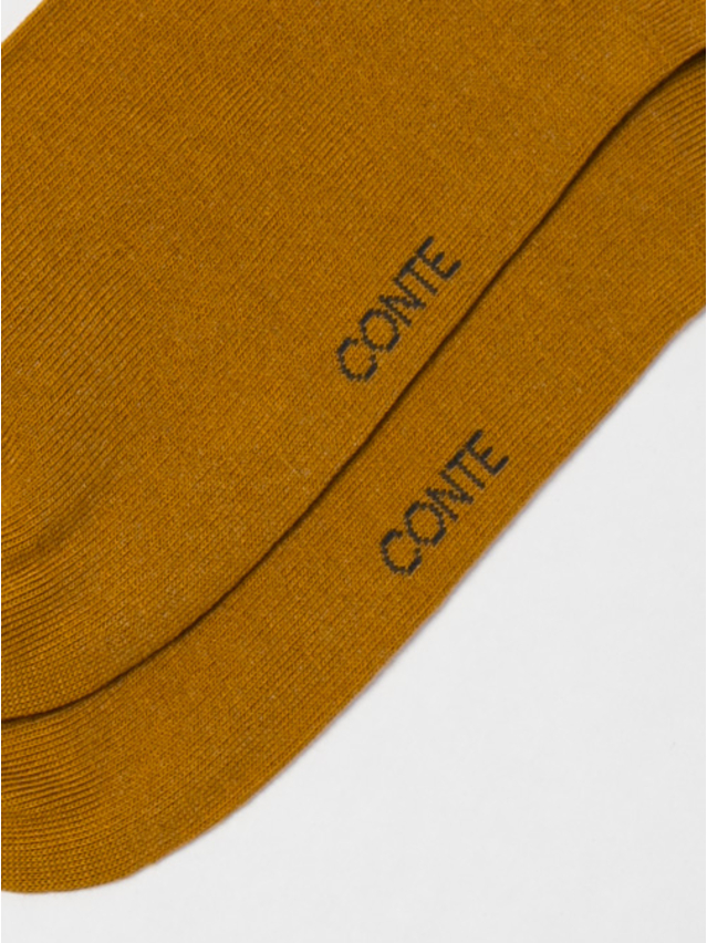Women's socks CONTE ELEGANT COLOURS, s.23-25, 000 mustard - 4