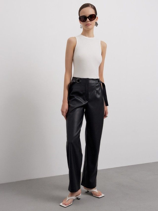 Women's trousers CONTE ELEGANT LBK 2854, s.164-84-90, black - 1