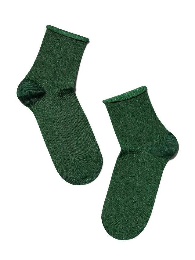 Women's viscose socks CLASSIC (lurex, without elastic) 17C-16SP, s.36-37, 000 dark green - 4