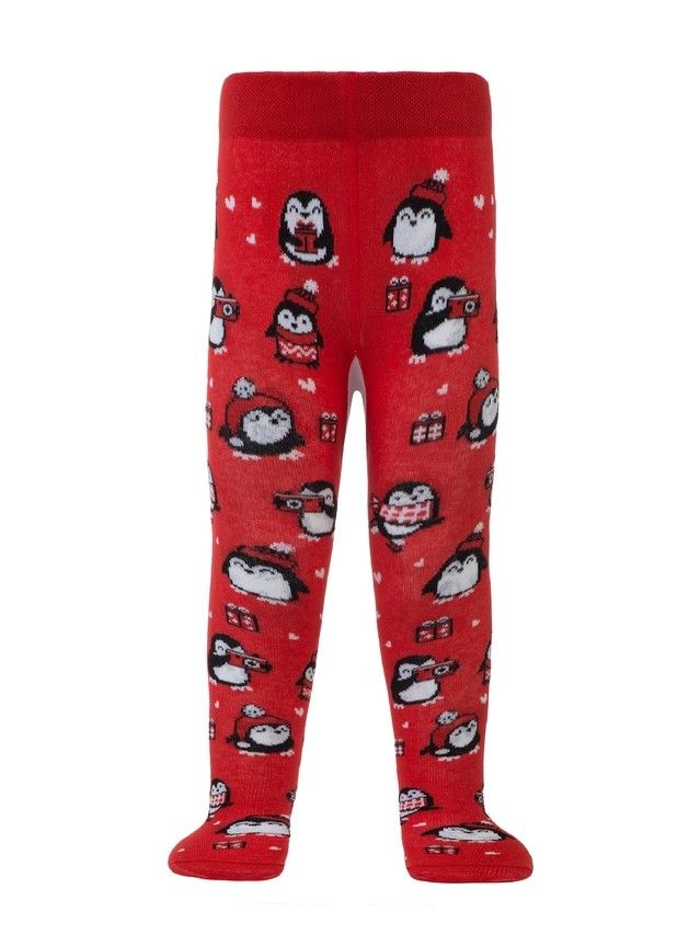 Children's tights NEW YEAR 19С-97SP, s.80-86 (14),539 red - 2