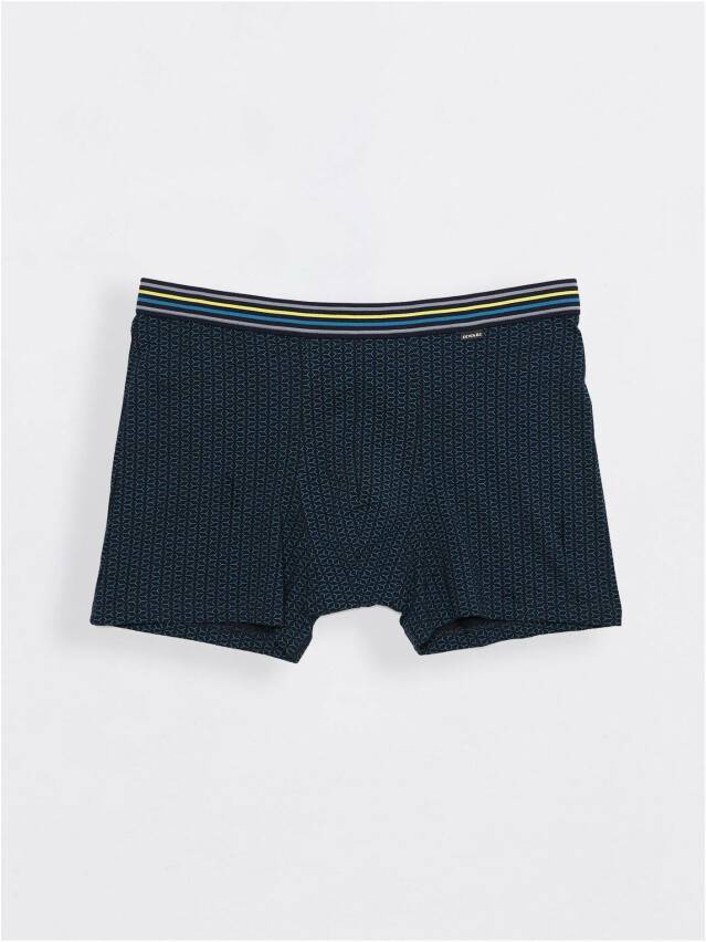 Men's underpants DIWARI SHAPE MSH 868, s.78,82, navy-turquoise - 1