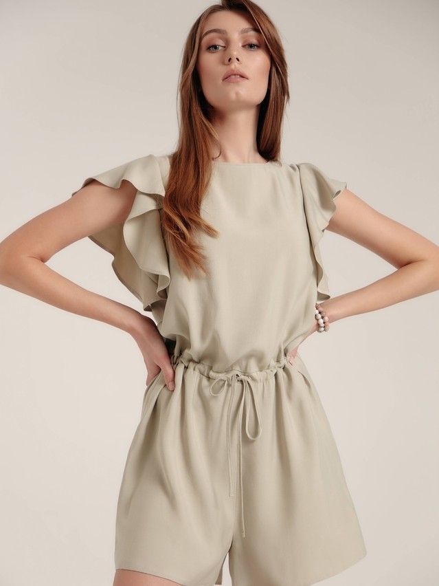 Women's bib overall CONTE ELEGANT VIRGINIA, s.164-84-90, pistachio - 9