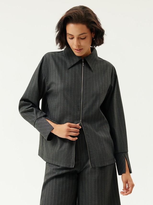 Women's shirt CONTE LRU 3606, s.170-84-90, graphite - 6