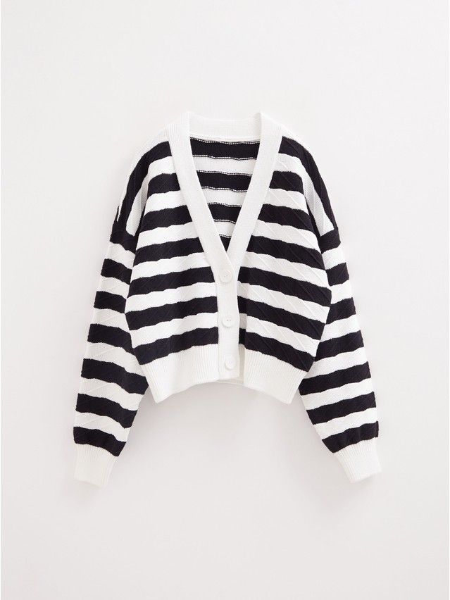 Women’s jacket CONTE ELEGANT LDK23101, s.170-84-88, white-black - 7