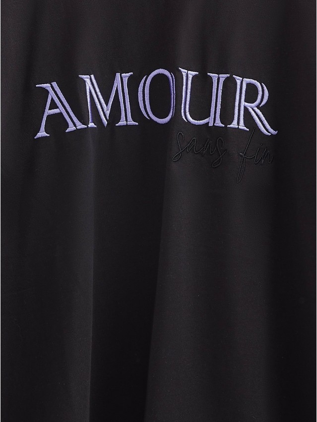 Women's polo neck shirt CONTE ELEGANT LD 2725, s.170-92, black-amour - 6