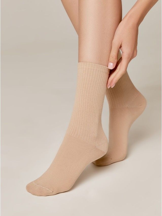 Women's socks CONTE ELEGANT ACTIVE, s.25, 000 cappuccino - 1