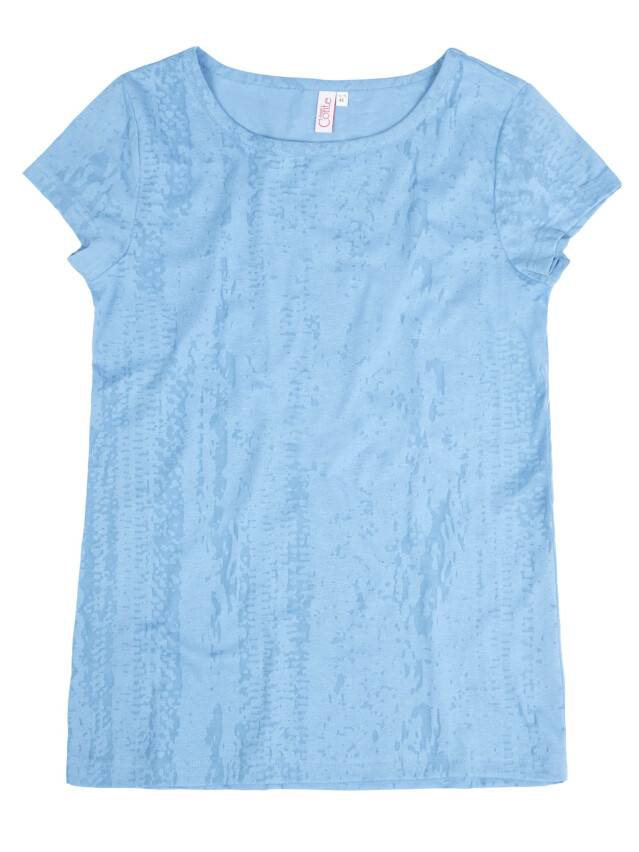 Women's polo neck shirt CONTE ELEGANT LD 509, s.158,164-100, grey-blue - 1
