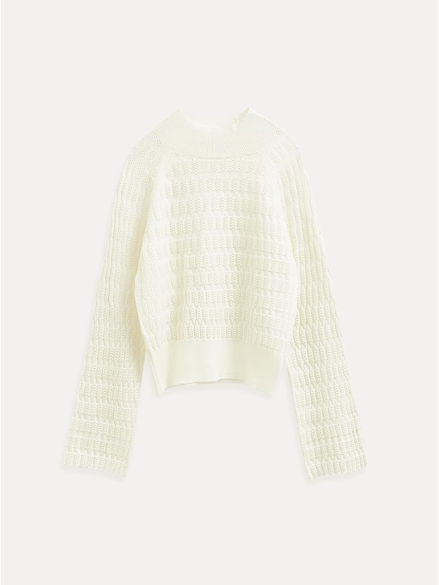 Women's pullover CONTE ELEGANT LDK24107, s.170-84, ecru - 6