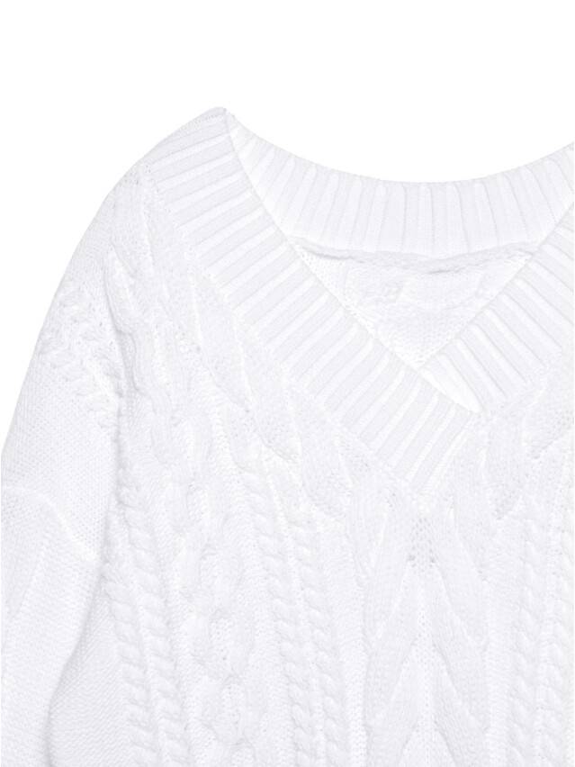 Women's polo neck shirt CONTE ELEGANT LDK116, s.170-88, off-white - 6
