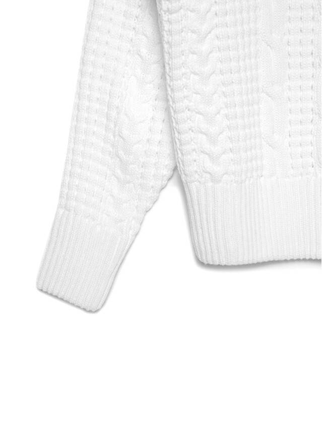 Women's polo neck shirt CONTE ELEGANT LDK115, s.170-84, off-white - 7