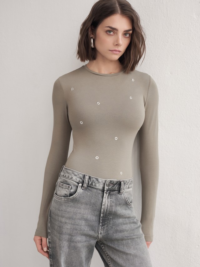 Women's bodysuit CONTE LBD 3288, s.170-84-90, khaki - 1