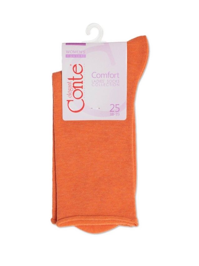 Women's socks CONTE ELEGANT COMFORT, s.23, 000 orange - 3