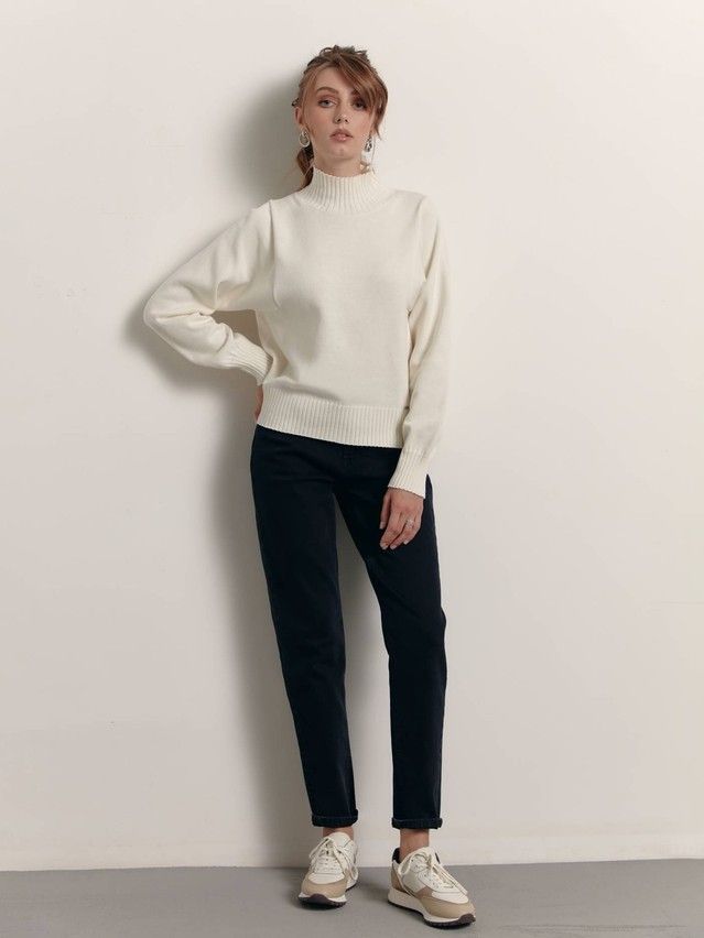 Women's pullover CONTE ELEGANT LDK158, s.170-84, ecru - 2
