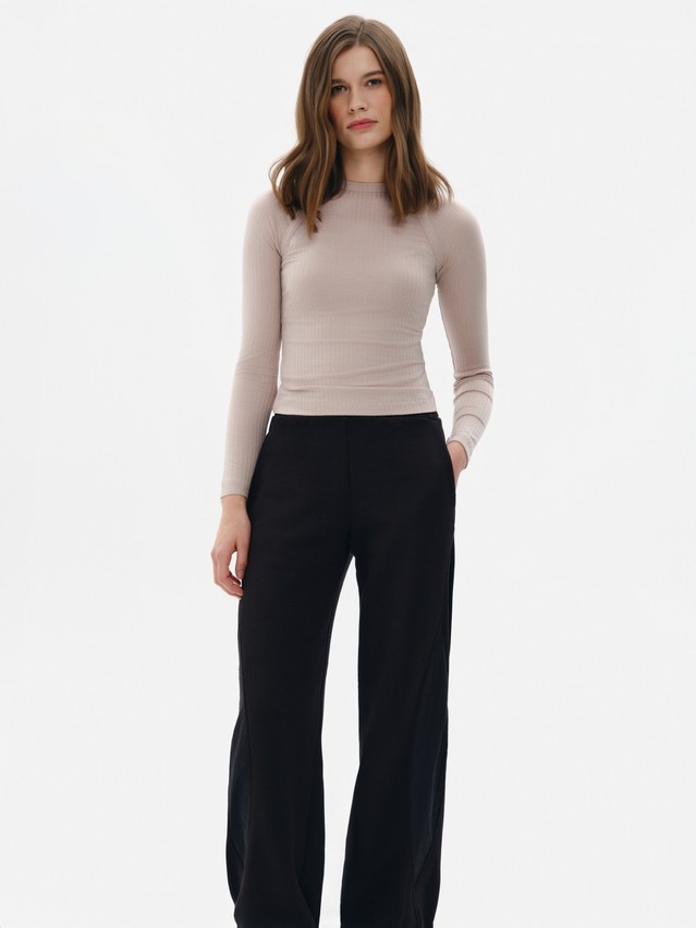 Women's polo neck shirt CONTE LD 3366, s.170-88, beige - 6