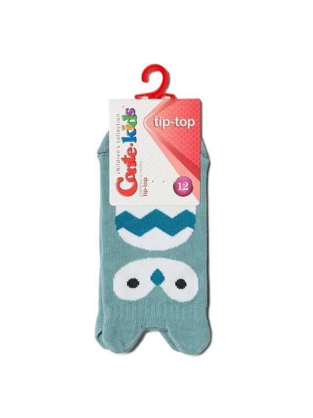 Children's socks CONTE-KIDS TIP-TOP, s.18-20, 320 pale turquoise - 3