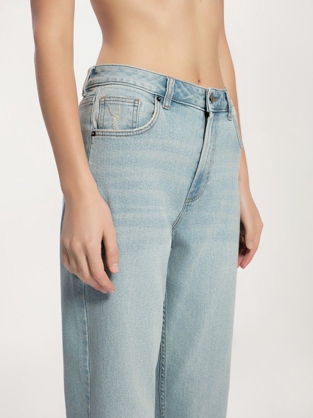 Denim trousers CONTE ELEGANT CON-730, s.170-102, light blue - 5