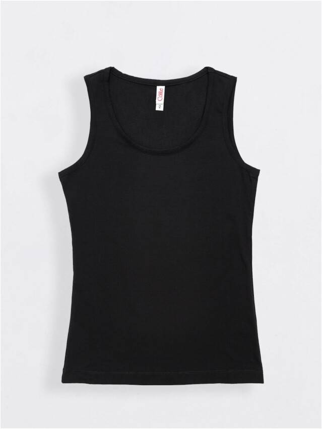 Women's polo neck shirt CONTE ELEGANT LD 928, s.170-100, black - 1