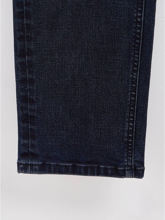 Denim trousers CONTE ELEGANT CON-377, s.170-102, blue black - 11