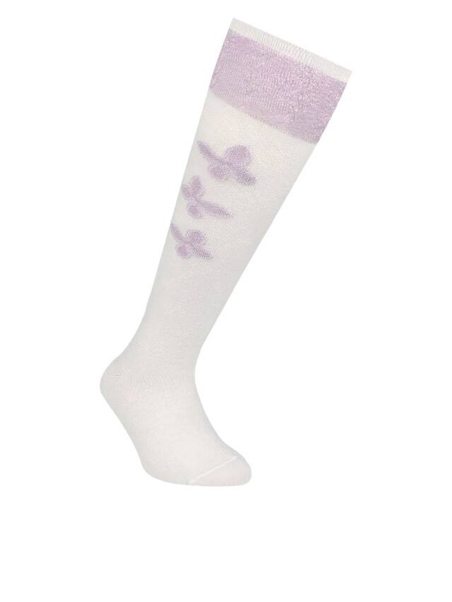 Children's knee high socks CONTE-KIDS TIP-TOP, s.22, 015 lilac - 1