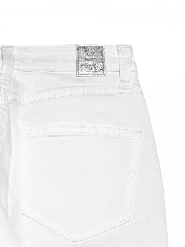 Denim trousers CONTE ELEGANT CON-306, s.170-102, white - 10