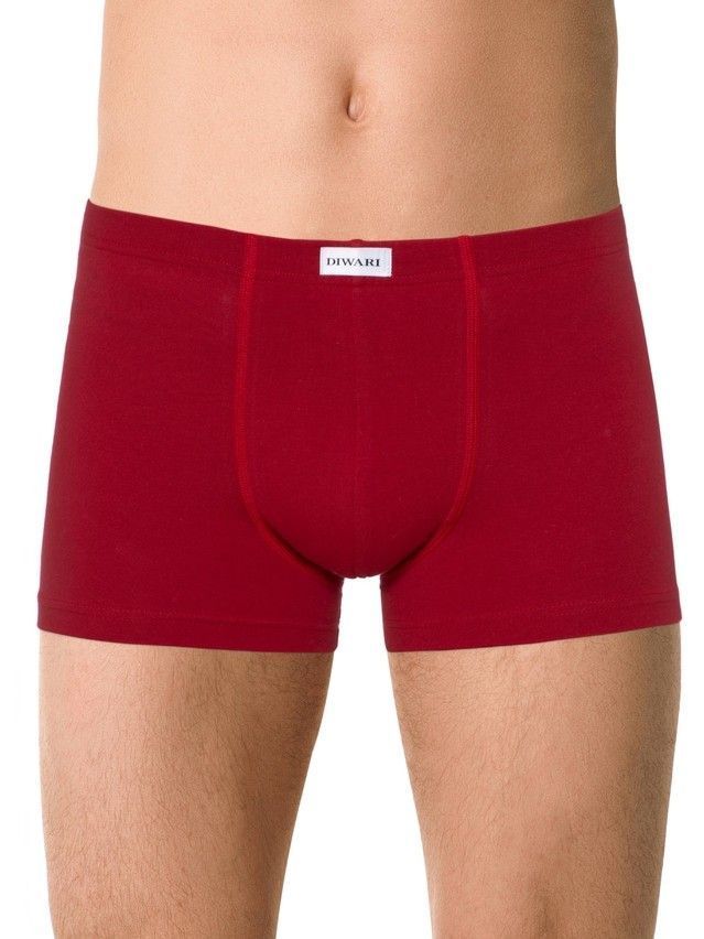 Men's underpants DiWaRi BASIC MEN MSH 2127, s.118,122, dark red - 3
