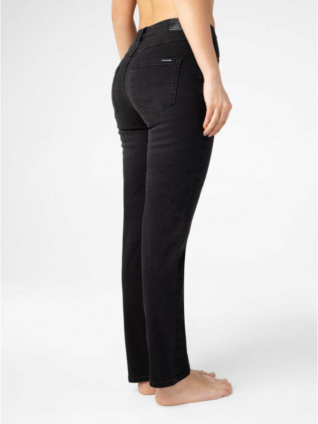 Denim trousers CONTE ELEGANT CON-272, s.170-102, washed black - 3