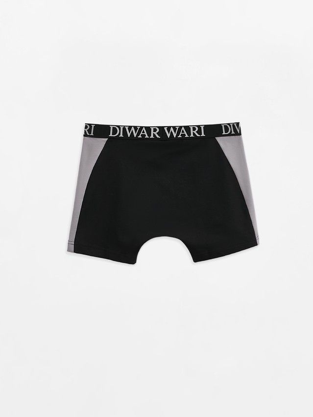 Men's underpants DIWARI BASIC MSH 2733, s.78,82, black-grey - 2