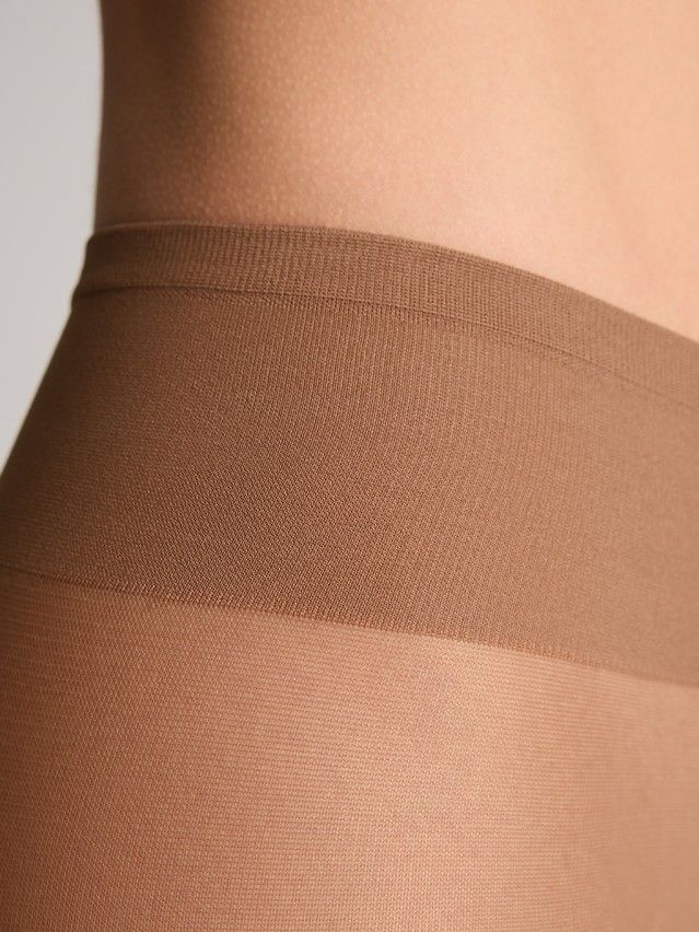 Women's tights CONTE ELEGANT TOP SOFT 20, s.2, mocca - 3