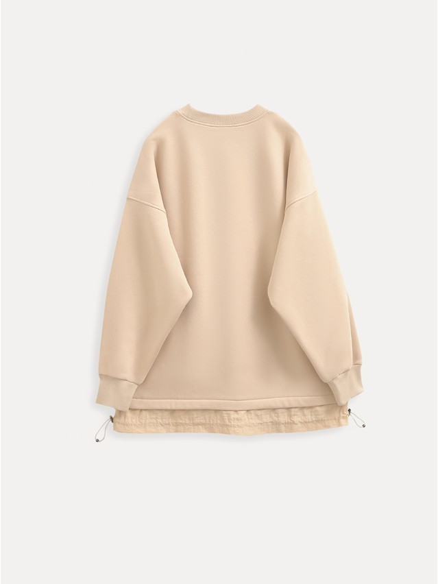 Women's polo neck shirt CONTE LD 3224, s.170-84, beige - 2