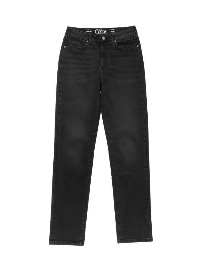 Denim trousers CONTE ELEGANT CON-272, s.170-102, washed black - 4