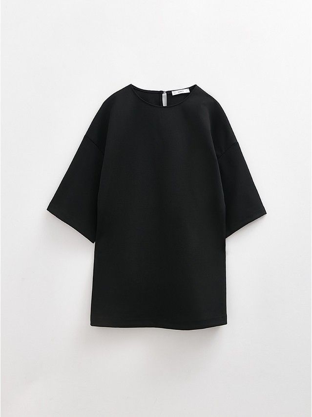 Women's polo neck shirt CONTE ELEGANT LD 2806, s.170-92, black - 5