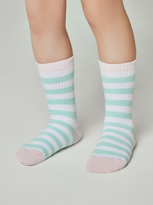 Children's socks CONTE-KIDS ACTIVE, s.16, 1018 pale turquoise - 1