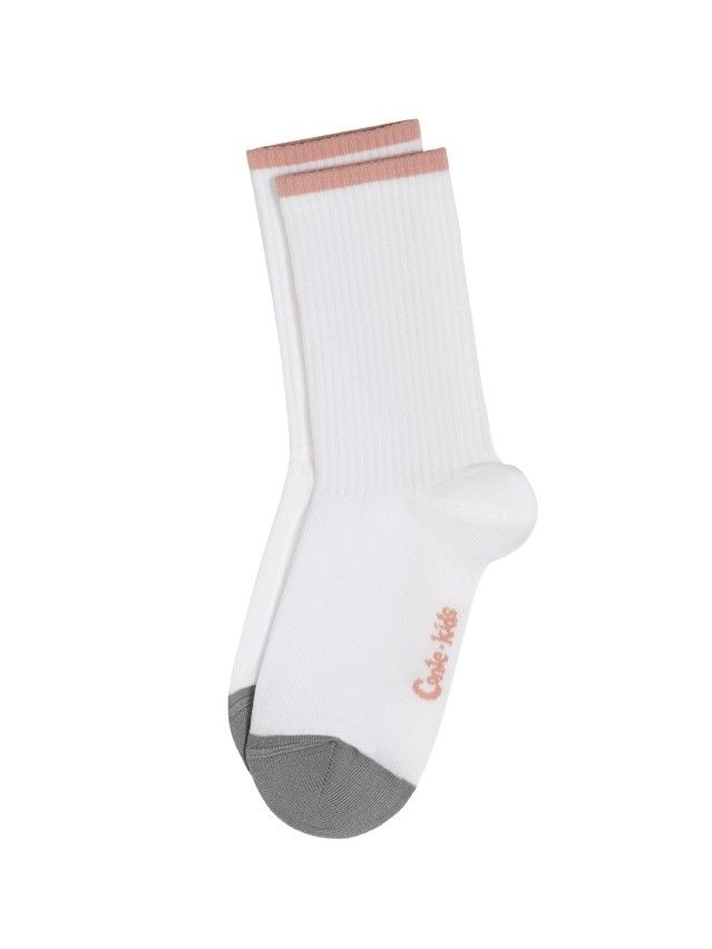 Children's socks CONTE-KIDS ACTIVE, s.16, 1021 white-ash pink - 4