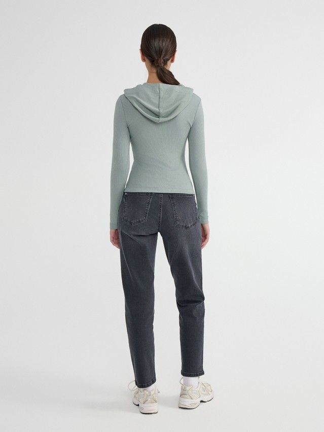 Women's polo neck shirt CONTE ELEGANT LD 2959, s.170-92, alpine frost - 6