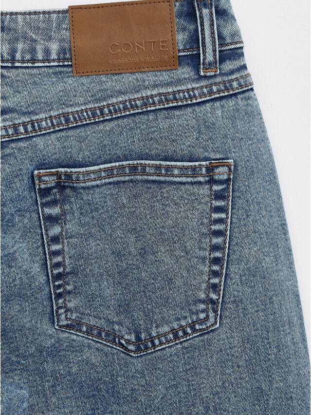 Denim trousers CONTE ELEGANT CON-438, s.170-102, light blue - 7