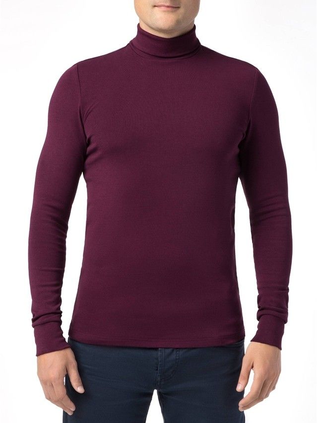 Jumper male MD 816, s.170,176-100, dark bordo - 4