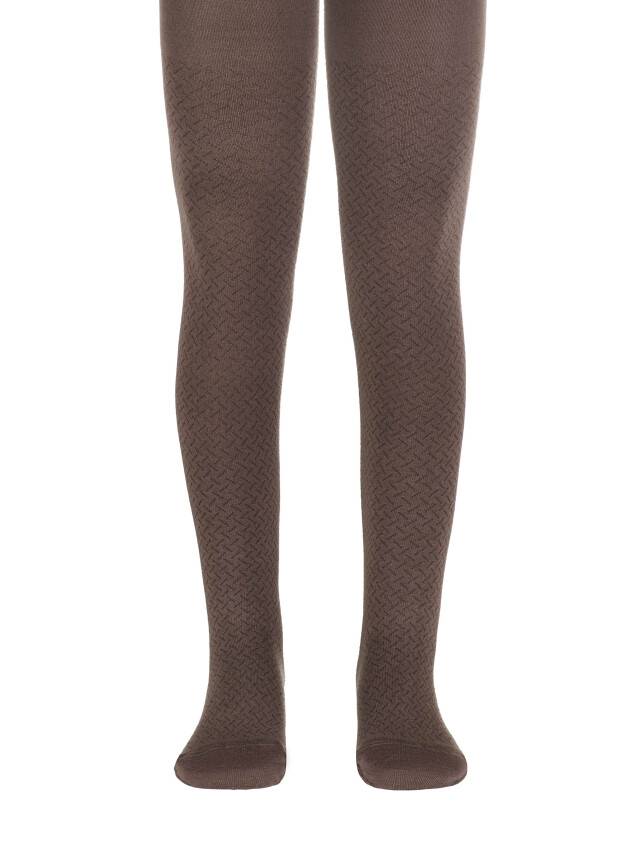 Tights for children CLASS 7C-31SP, s.128-134 (20),300 cacao - 1